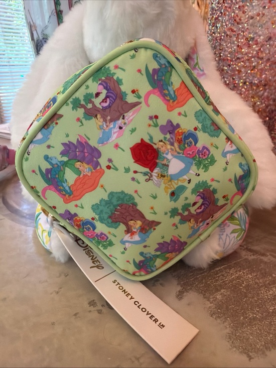 Stoney Clover Lane Handbags - Stoney Clover x Disney Alice in Wonderland Mini Pouch Cheshire Cat Caterpillar